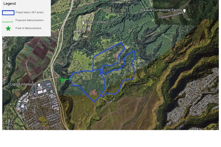 Waiawa Project Site Map March 2021