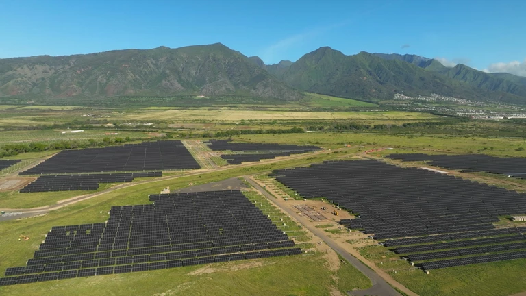 Solar drone landscape for Sustainability